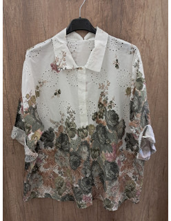 Gobelin mintás blúz 2