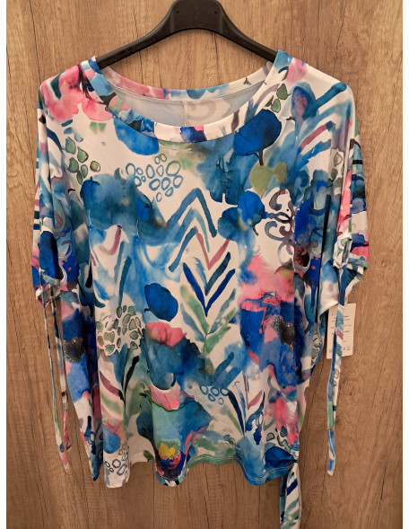 Mintás felső tiri-tarka