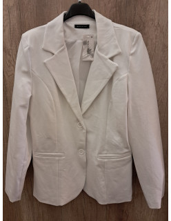 Fehér pamut zakó, blézer