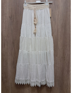 Fehér maxi szoknya