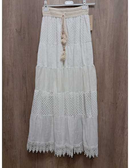 Fehér maxi szoknya