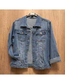 Farmerkabát kék Plus size